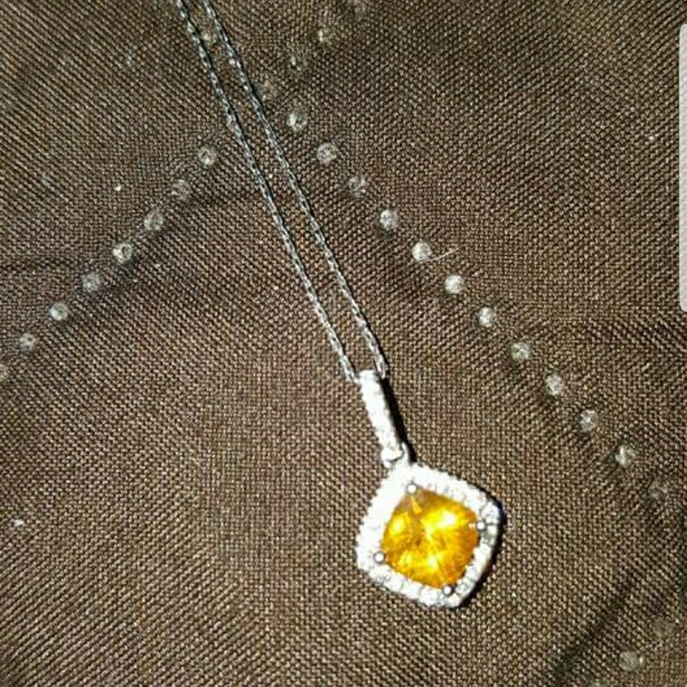 Citrine Necklace & Ring